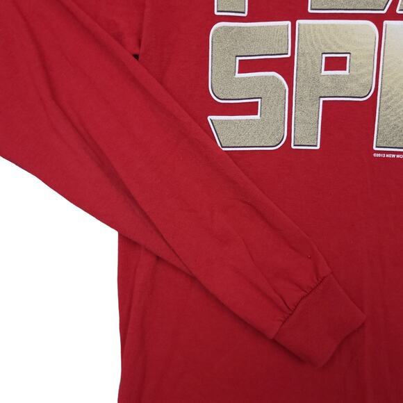 Florida State Seminoles Men’s Long Sleeve Shirt Medium Red 2014 Fear the Spear - Picture 7 of 16
